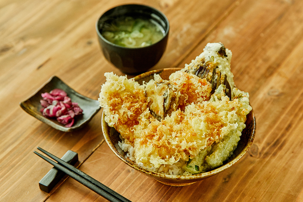 茨城産天然なまず天丼