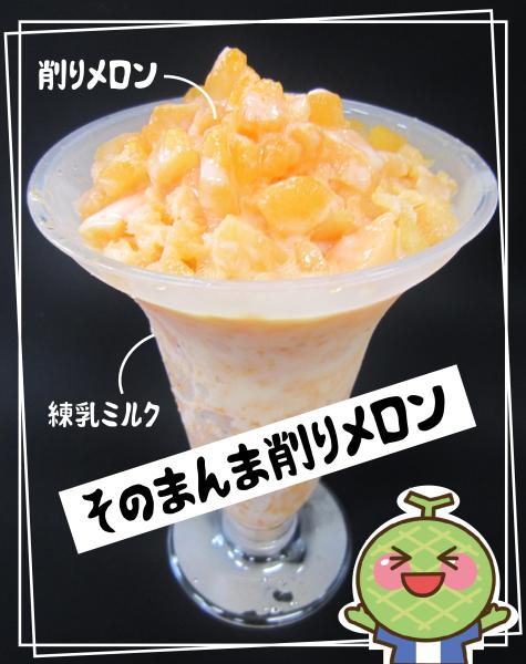 そのまんま削りメロン250615